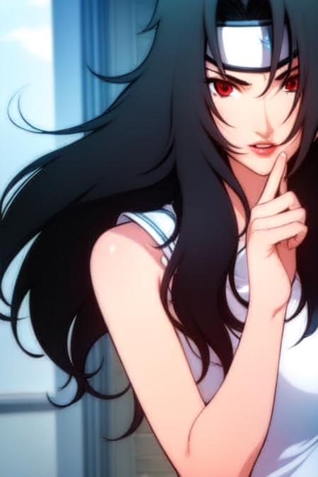 07261-2511925116-1girl, long hair, black hair, solo, looking at the viewer, forehead protector, red eyes.png